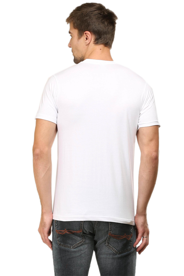 Male V-neck Half Sleeve