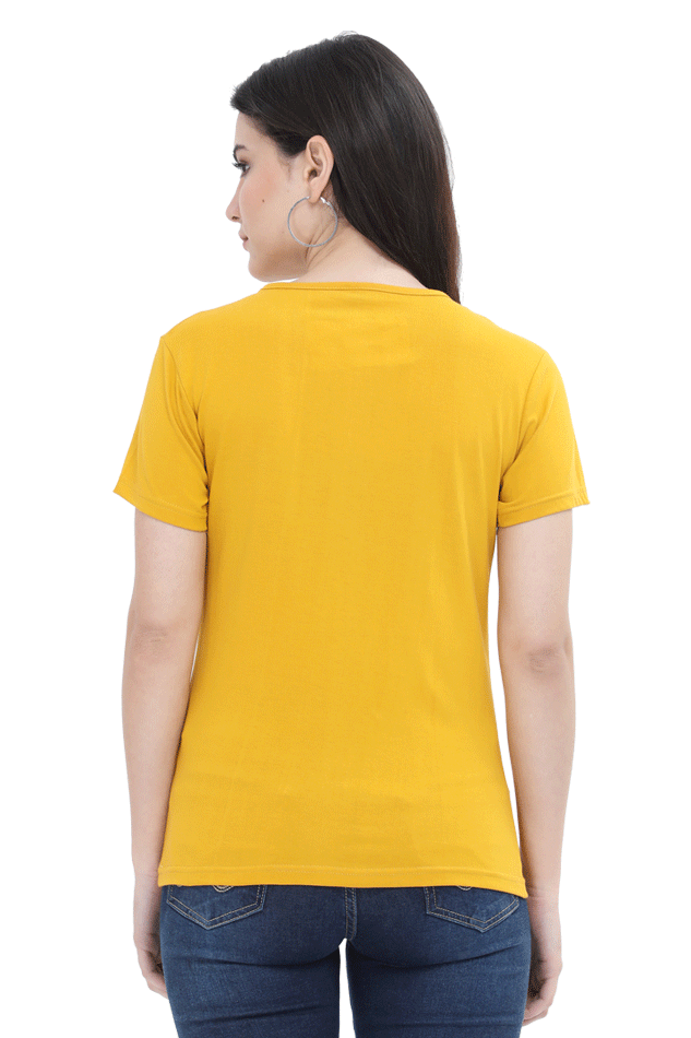 Female Round Neck Half Sleeve Classic