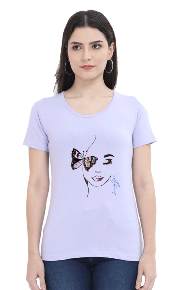 Female Round Neck Half Sleeve Classic