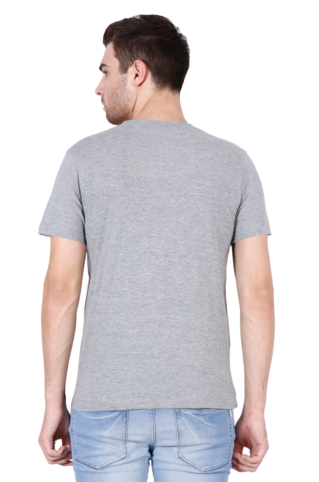 Male V-neck Half Sleeve