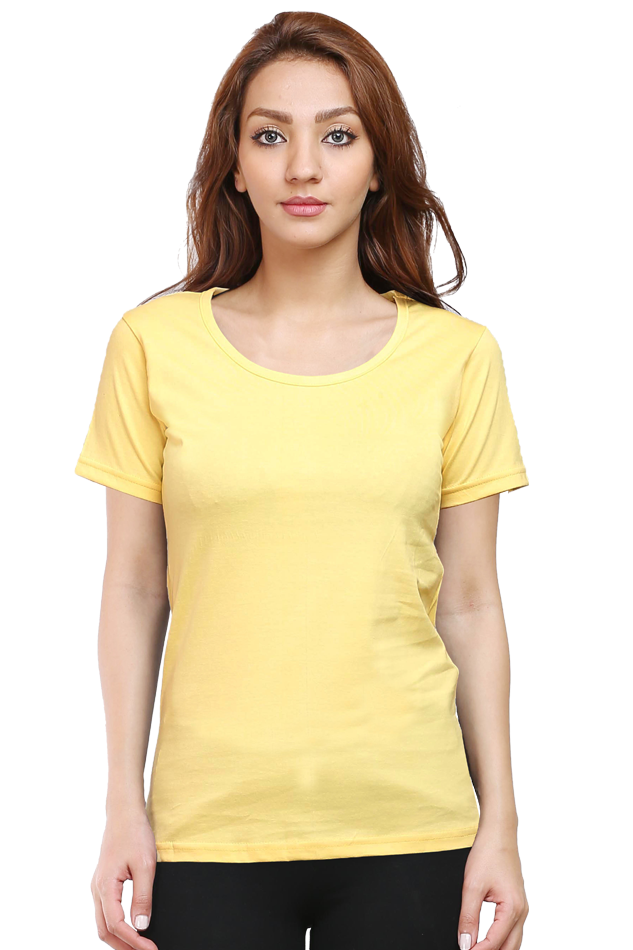Female Round Neck Half Sleeve Classic