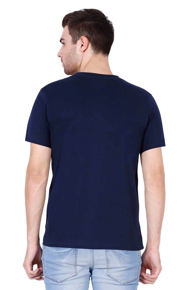 Male V-neck Half Sleeve